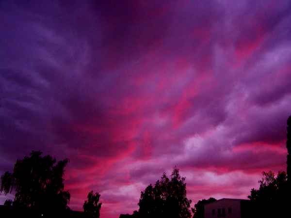 Abendrot zum Abendbrot
