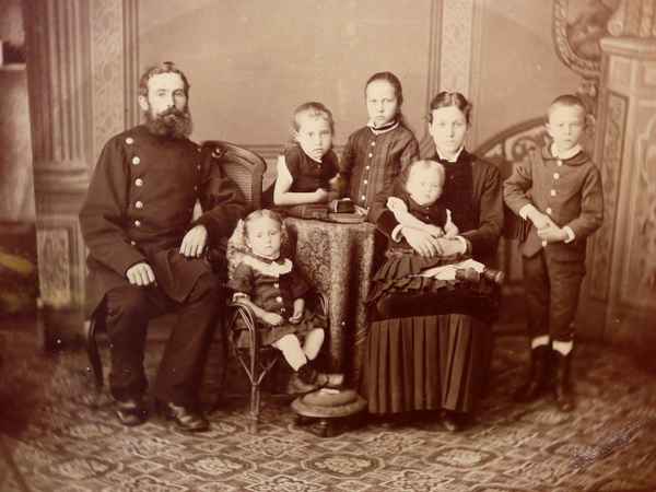 Familie um 1900