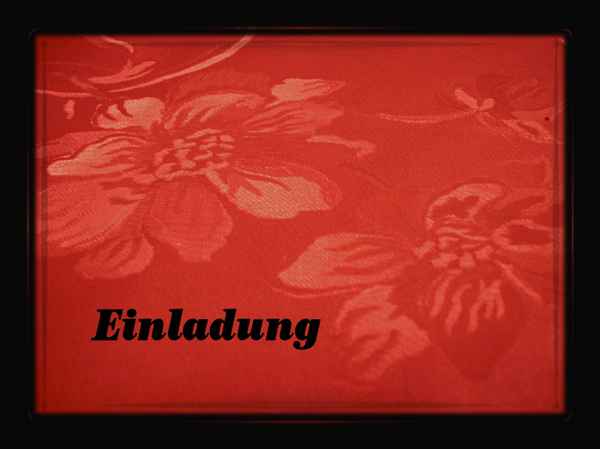 Einladung