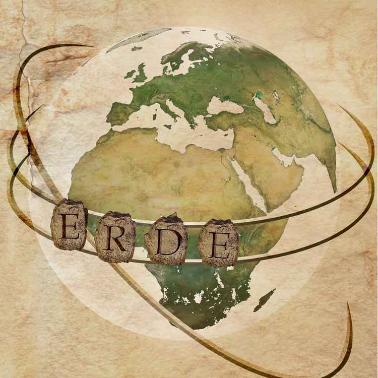 Erde auf Pergament