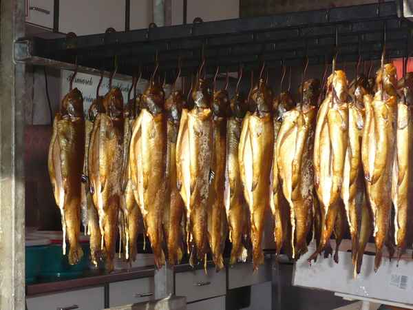 Geräucherte Fische