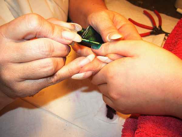 Nageldesign - lackieren