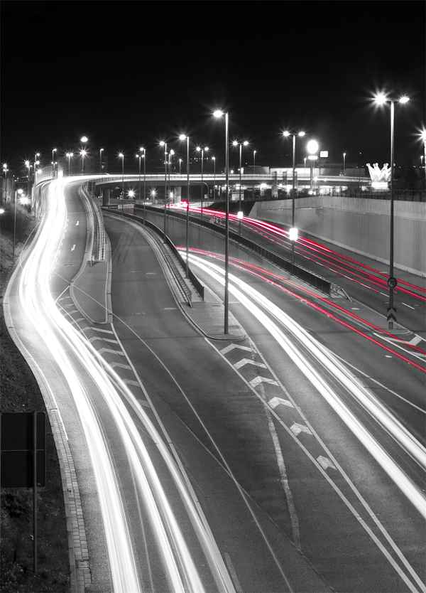 Lichter in der Nacht