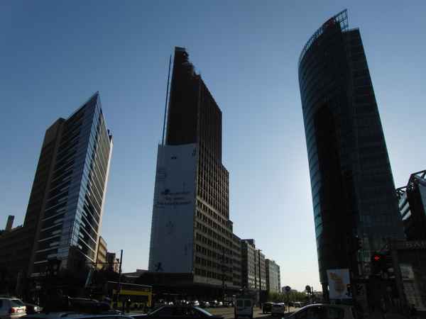 Hochhäuser am Potsdamer Platz