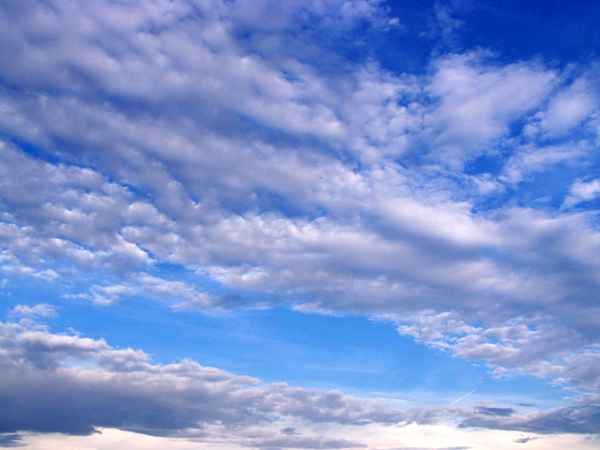 Wolkenformationen