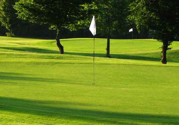 Golfplatz in der Abendsonne 2