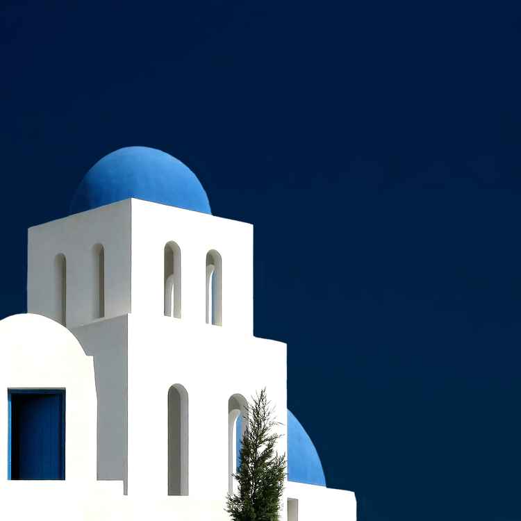 blau - weiss