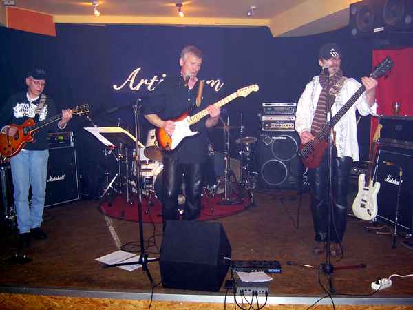 Portrait einer Rockband 5