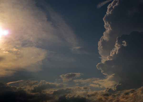 Ein Gewitter folgt dem anderen