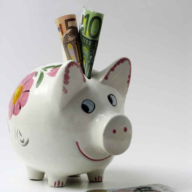 Sparschwein - Adventskalenderverlosung