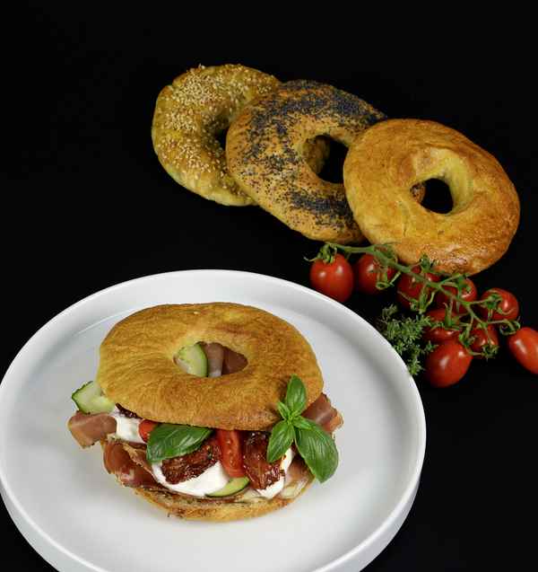 Bagels, Beigels gefüllt