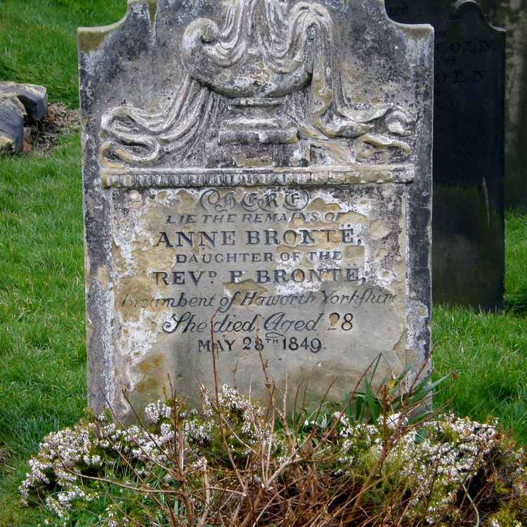 Anne Brontës Grabstein