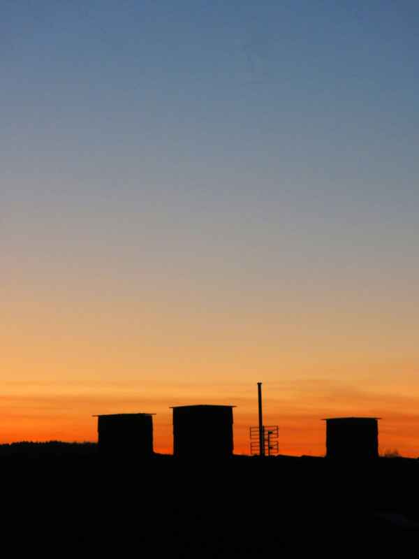 Urbane Abendstimmung