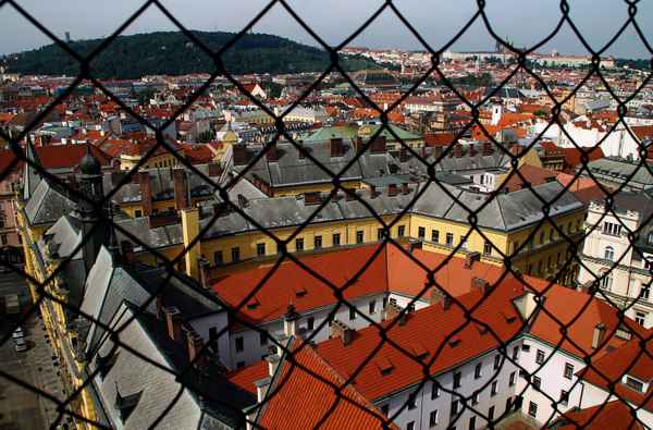 Die Dächer einer Stadt 08