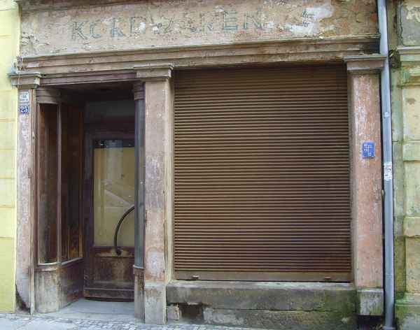Meißen - Burgstraße - noch unsaniertes Haus