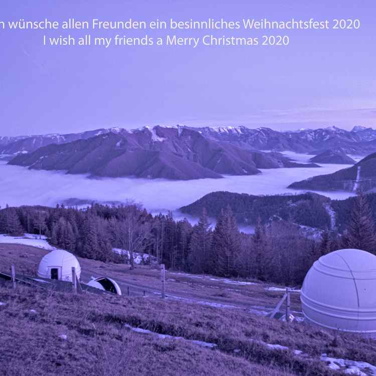 Sternwarte Hohe Dirn Oberösterreich in Ifrarot