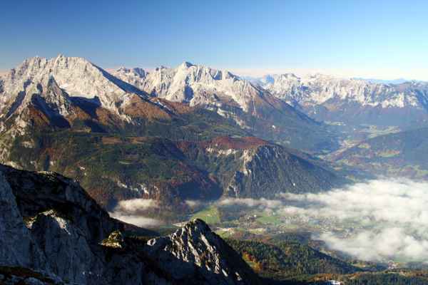 Aussicht vom Hohen Göll