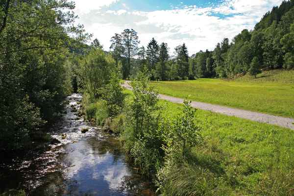 Wanderlandschaft im Murgtal