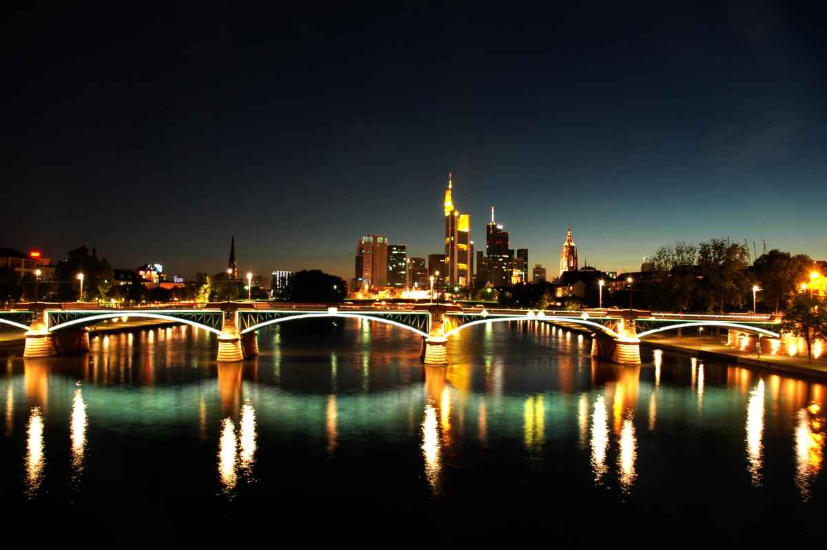 Sommernacht in Mainhattan