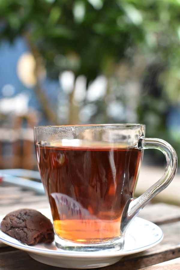 Tea in coffe
