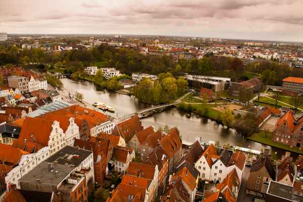 Lübeck von oben