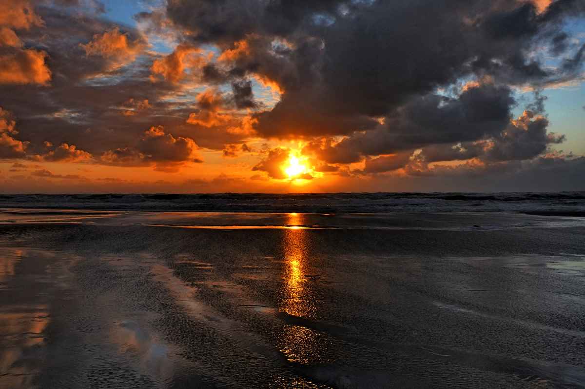 Sonnenuntergang Dänemark