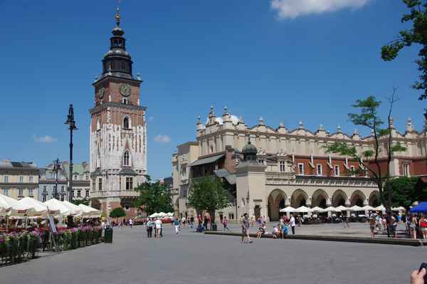 Die Sukiennice in Krakau