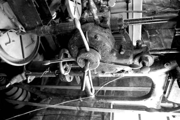 Dreharm einer Standbohrmaschine