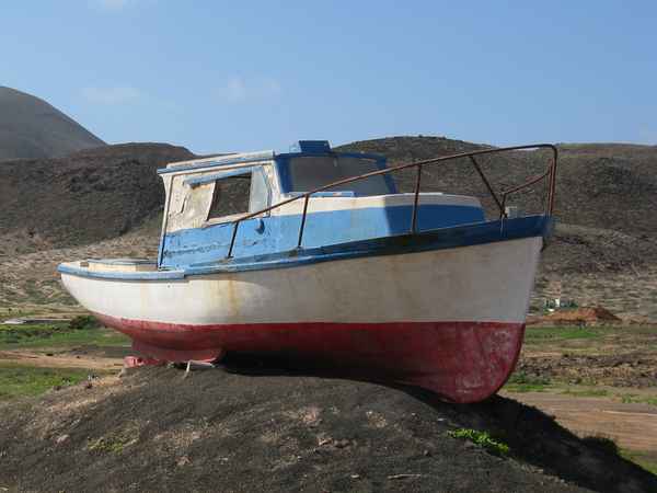 Trockendock auf La Graciosa