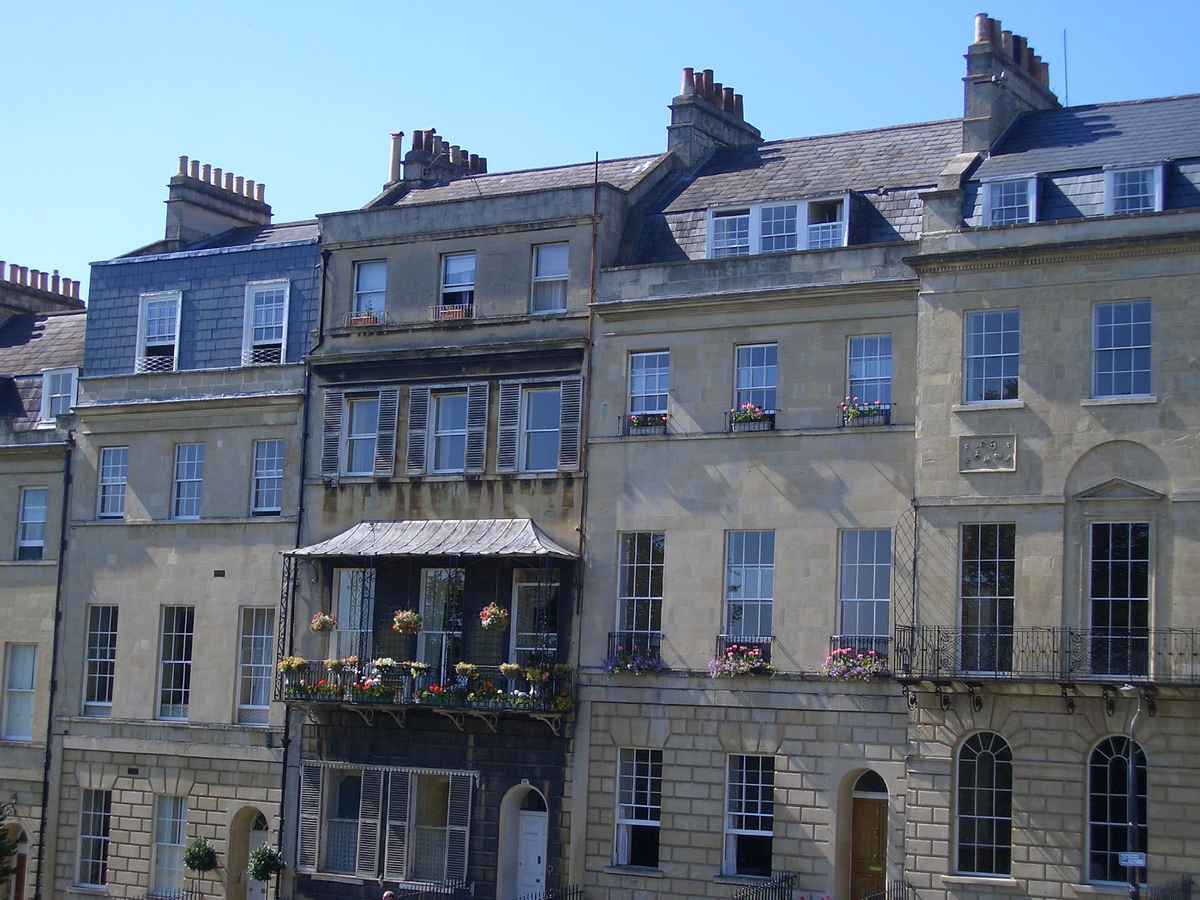 old houses in Bath England