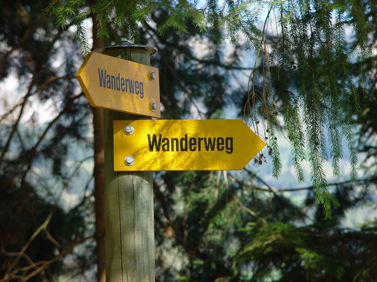 Wander-Wegweiser