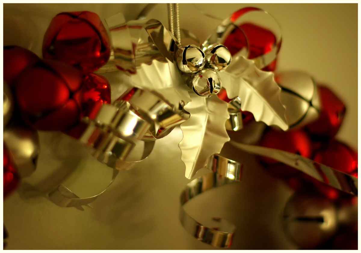 Weihnachten - Mistelglocken