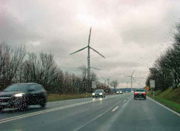 Eingeschränkte Sicht im Straßenverkehr