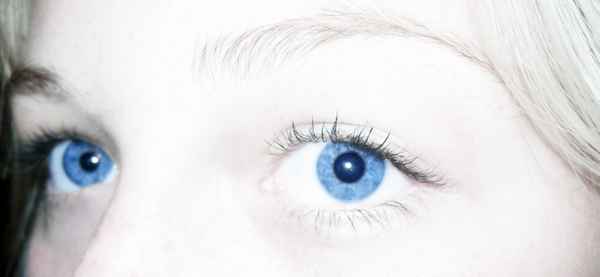 Blaue Augen