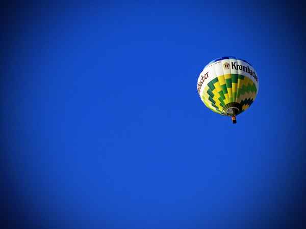 Ballonfahrt im Frühsommer