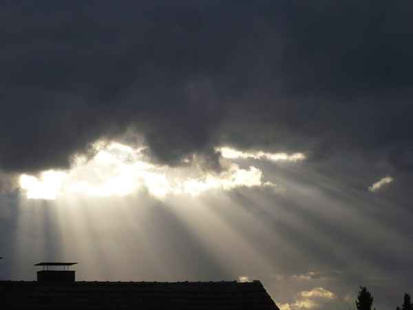 Wolkenstimmung  im  Sauerland