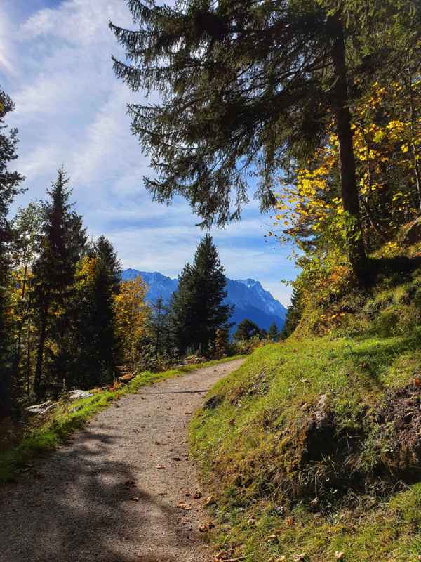 die Zugspitze im Blick