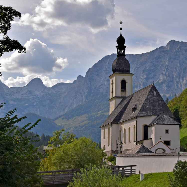 Kirche Ramsau/Bayern