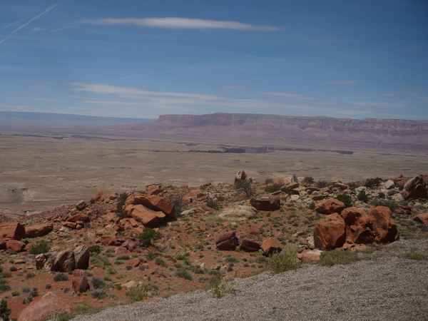 Karge Landschaft Natur