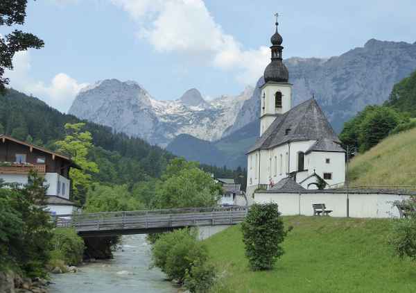 Kirche St. Sebastian in Ramsau bei Berchtesgaden