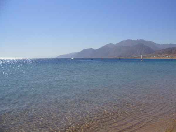 Lagune in Dahab/Sinai/Agypten