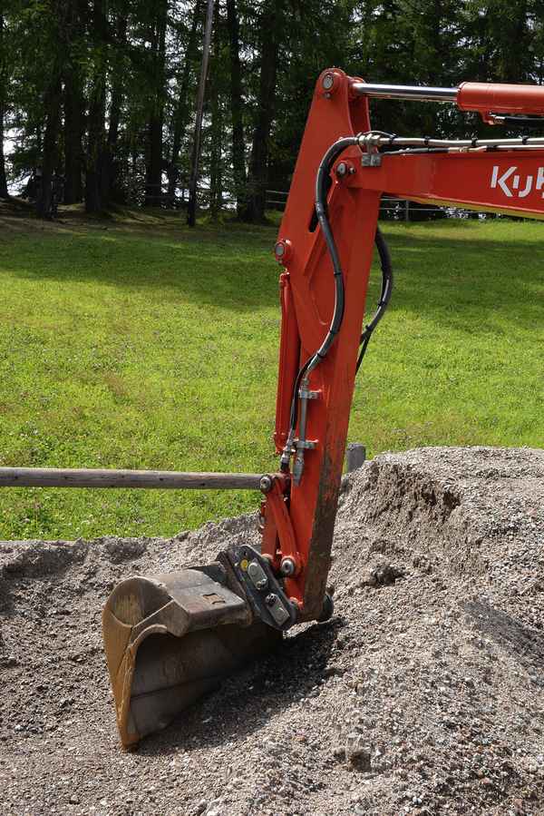 Minibagger, Baumaschine