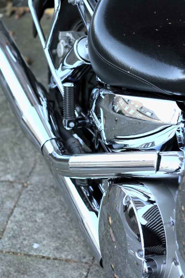 Seitenansicht Motorrad