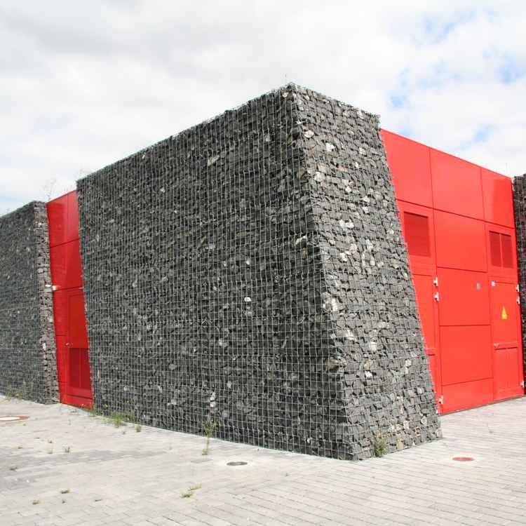 Ein Bunker im Neubauviertel