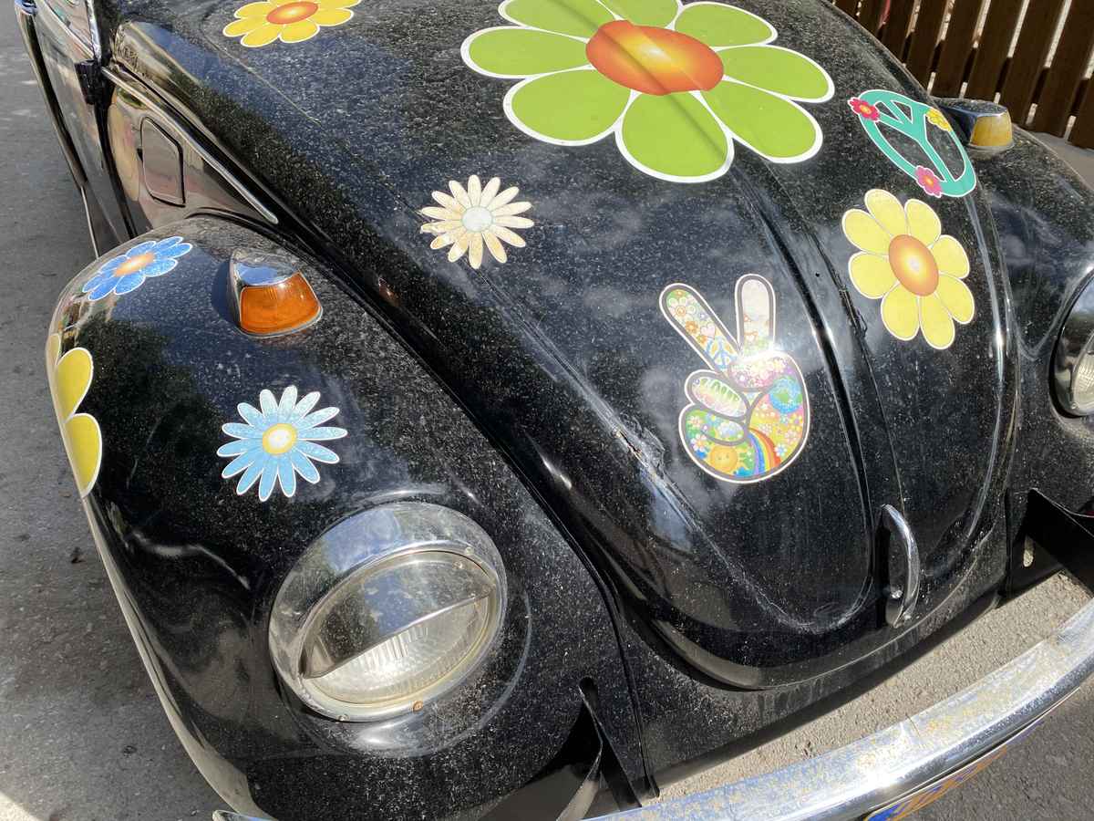 Hippie Auto VW Käfer (Pressefoto) / Foto: Alexander Hauk
