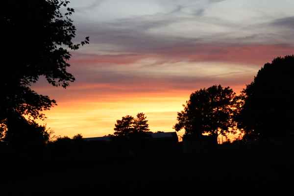 Sonnenuntergang im norden