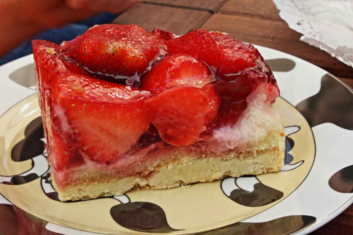 Erdbeerkuchen
