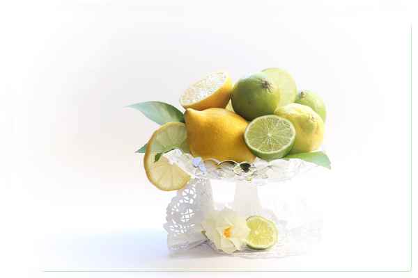 zitronen und limetten