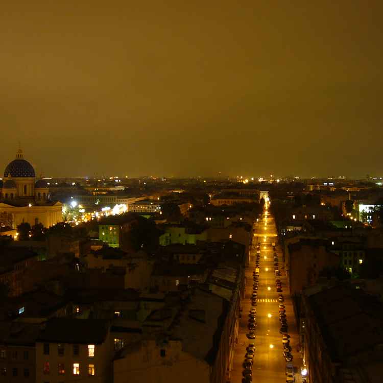 Sankt Petersburg bei Nacht