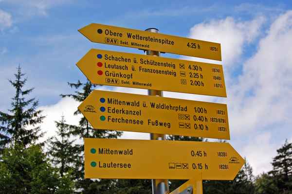 Unterwegs zum Ferchensee - In zehn Minuten sind wir da!